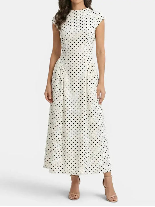 Maryrose Polka Dot Maxi Dress