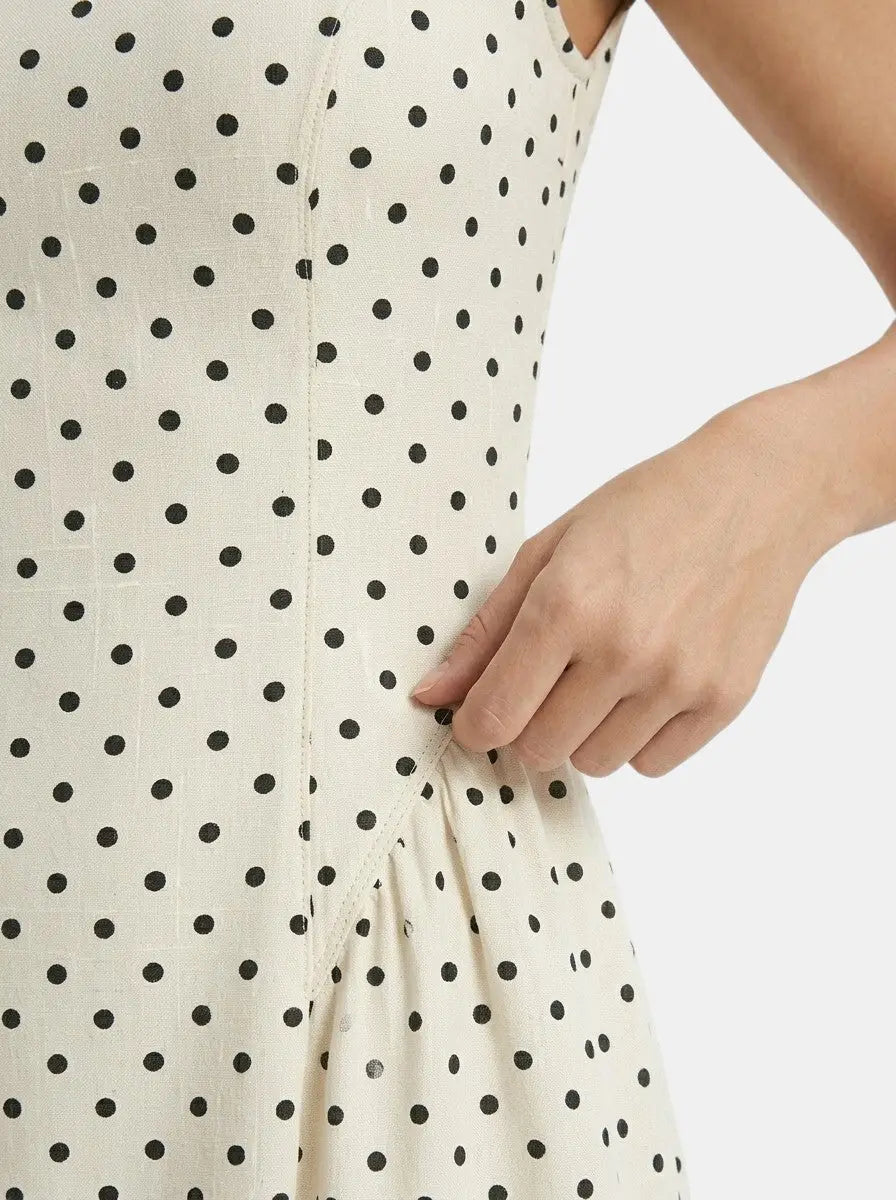 Maryrose Polka Dot Maxi Dress