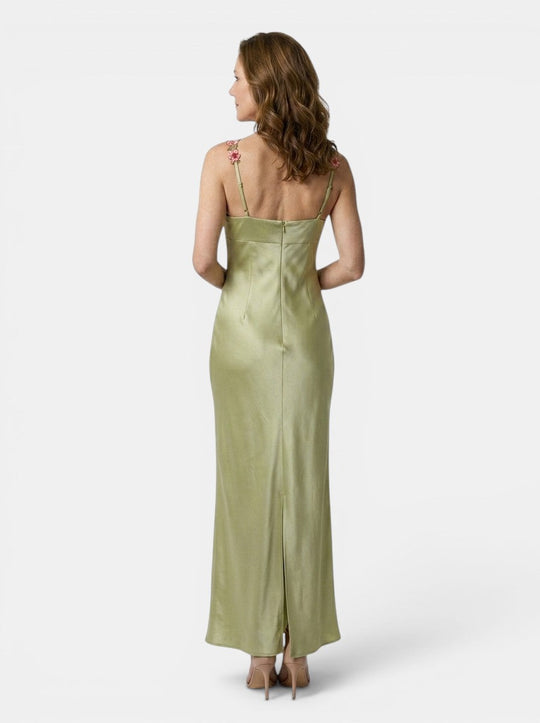 Jada Embroidered Flowing Gown