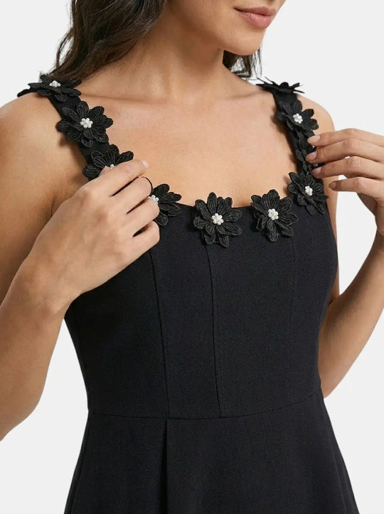 Poppy Square Neck Mini Dress