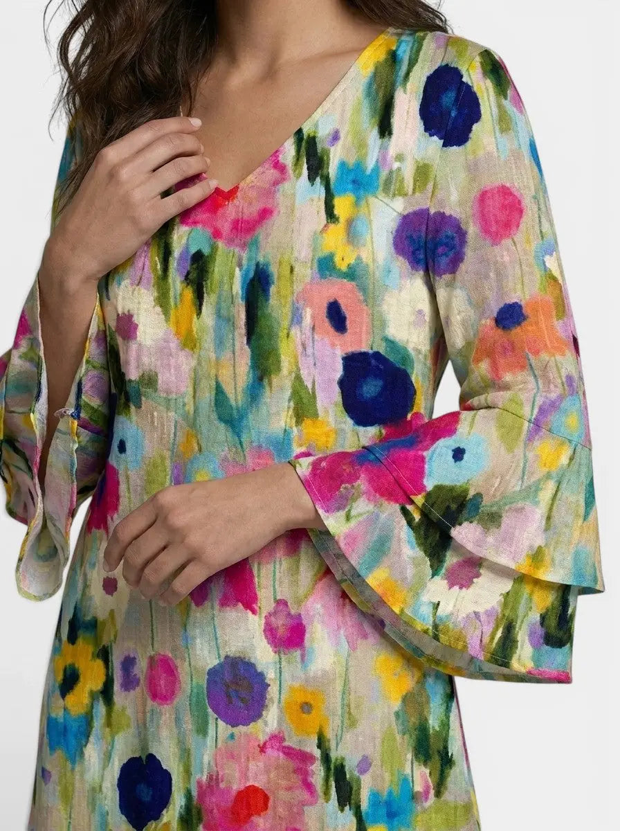 Freesia Floral Mini Dress