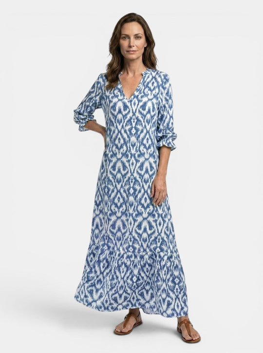 Velvette Flowing Viscose Maxi Dress