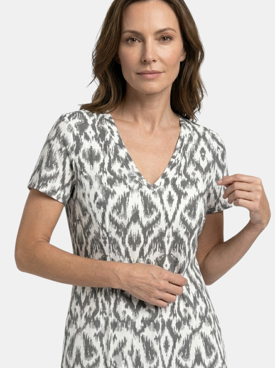 Velvette Flowing Viscose Maxi Dress