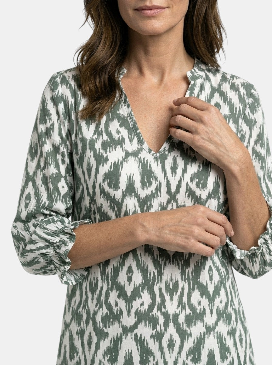 Velvette Flowing Viscose Maxi Dress