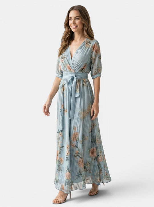 Anemone V-Neck Maxi Dress