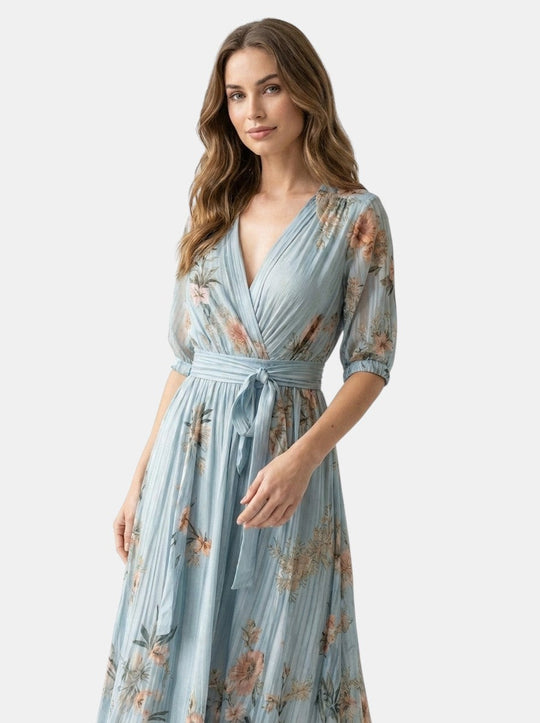 Anemone V-Neck Maxi Dress