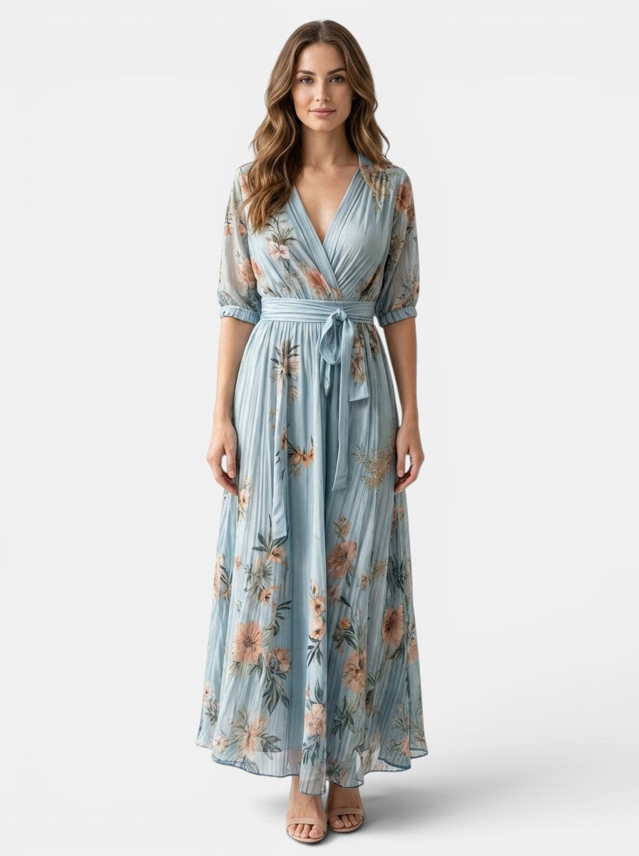 Anemone V-Neck Maxi Dress