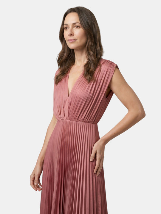 Arissa Pleated Maxi Dress