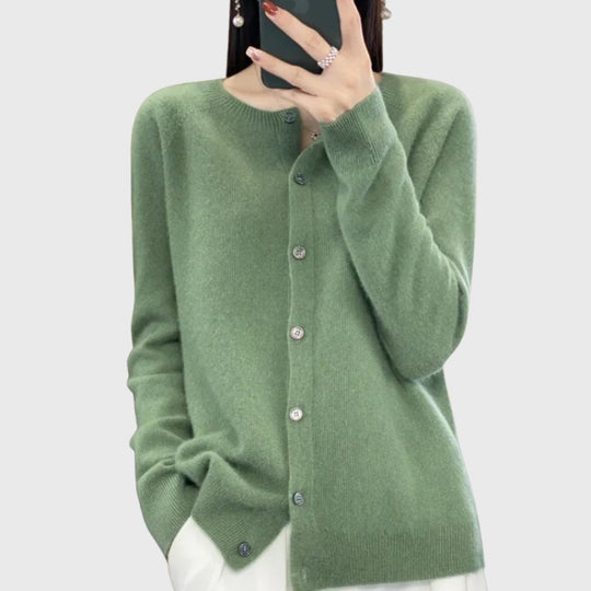 Raine Round Neck Cardigan