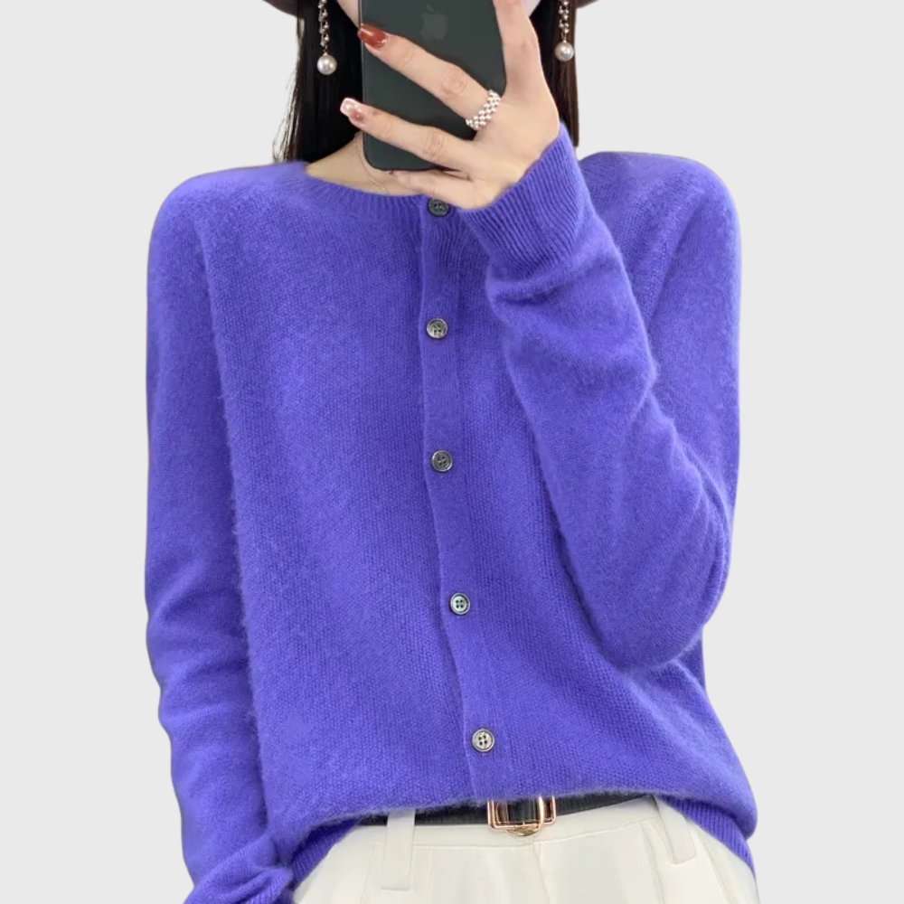 Raine Round Neck Cardigan