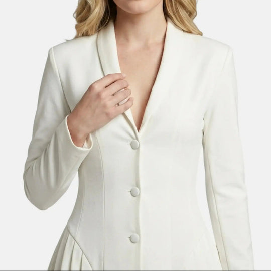 Orchid White Blazer Mini Dress