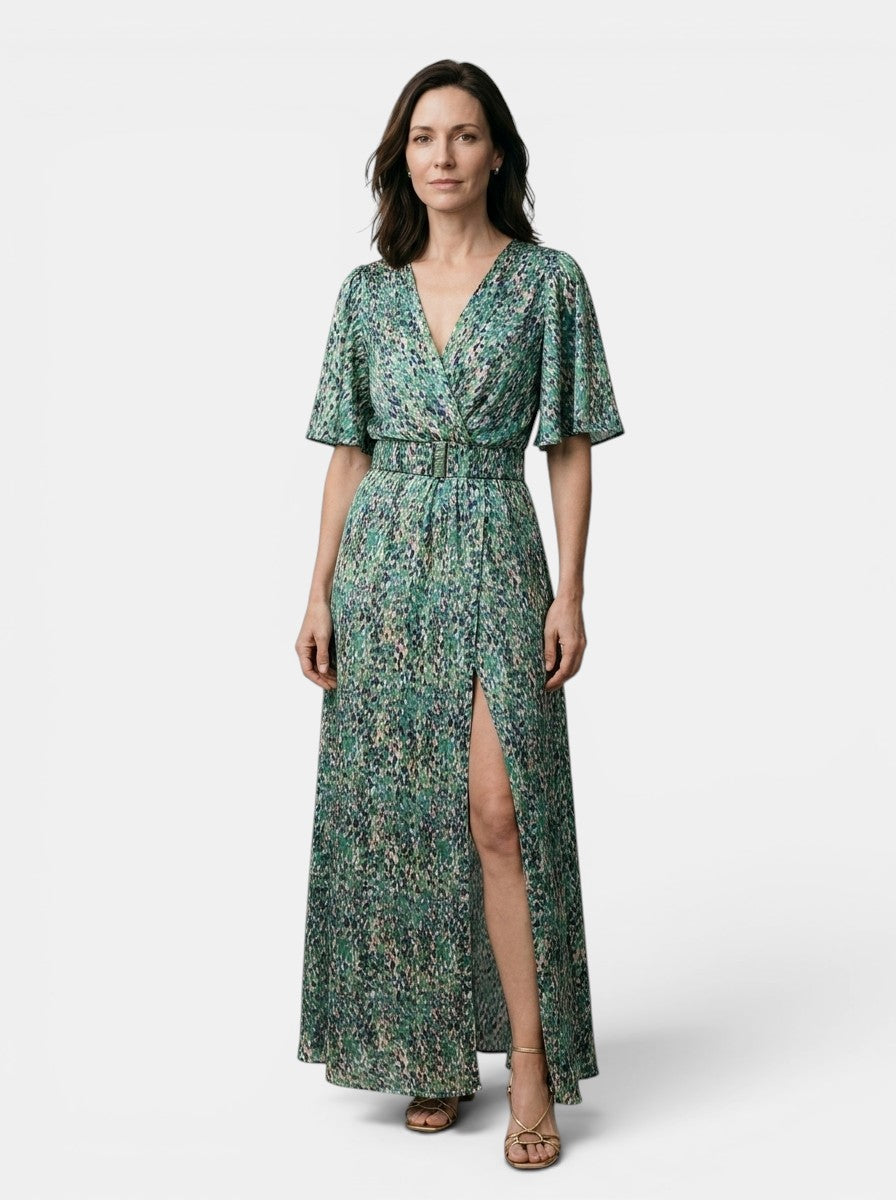 Pearal Rayon Maxi Dress
