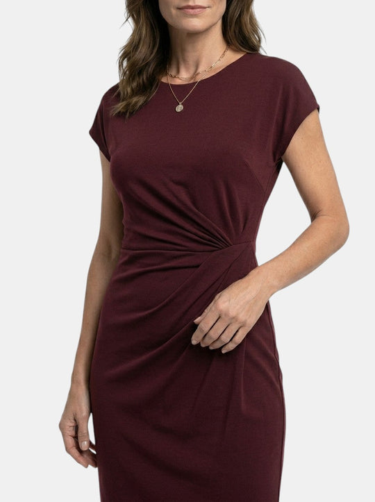 Camille Wrap Bodycon Midi Dress