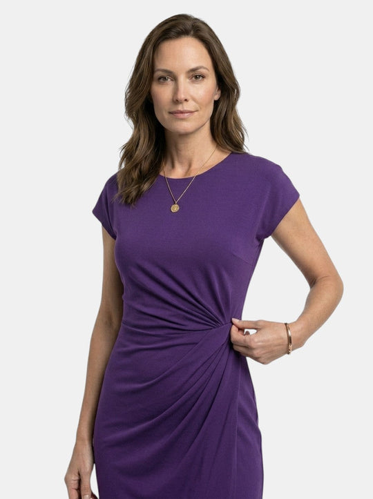 Camille Wrap Bodycon Midi Dress