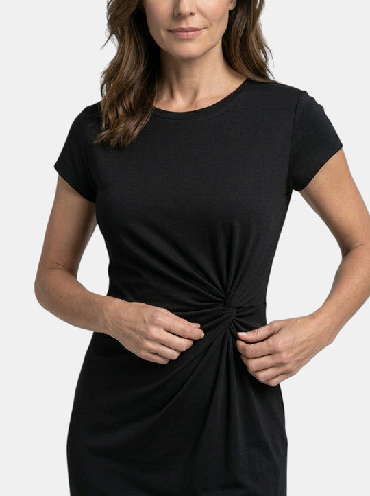 Camille Wrap Bodycon Midi Dress