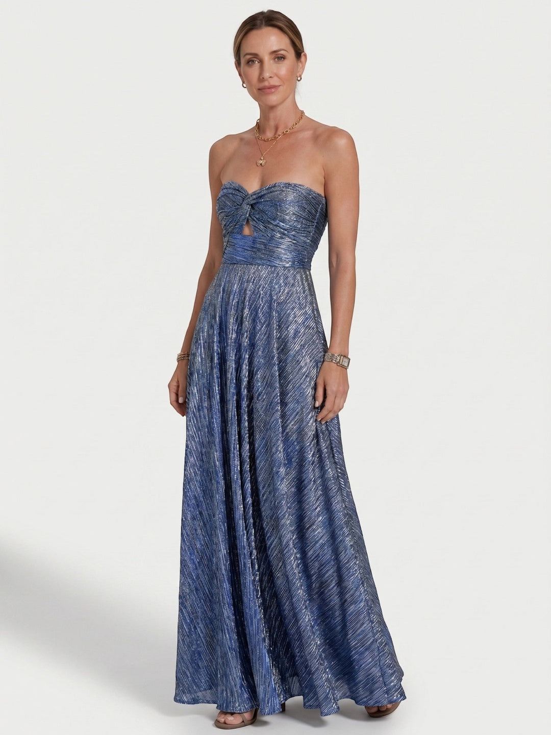 Gardena Shiny Fabric Gown