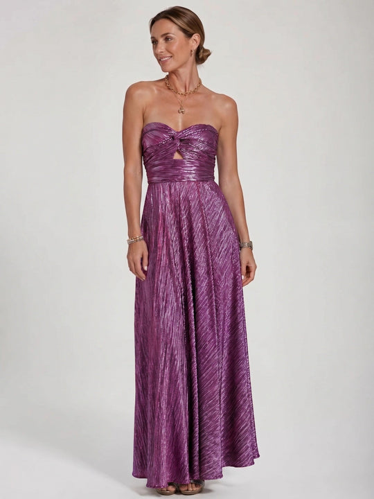 Gardena Shiny Fabric Gown