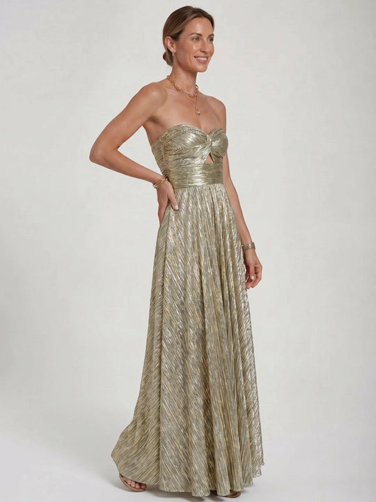 Gardena Shiny Fabric Gown
