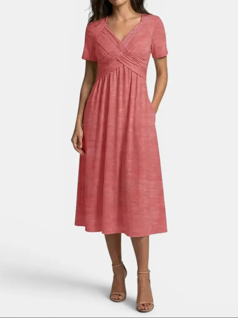 Prisca A-Line Midi Dress