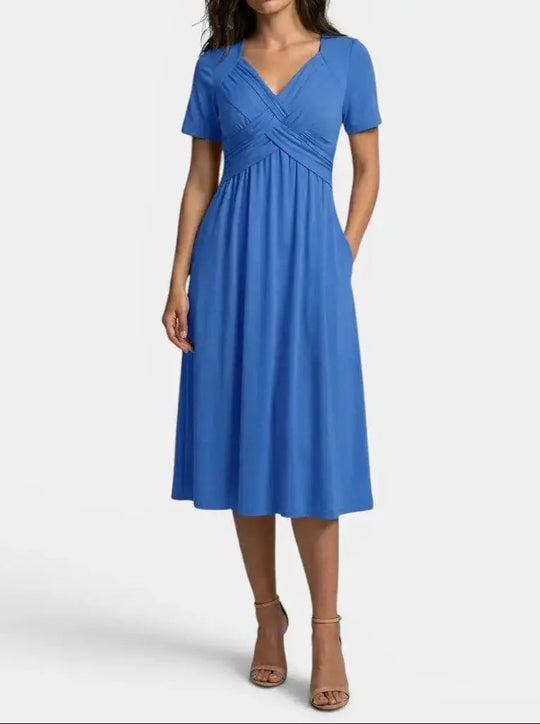 Prisca A-Line Midi Dress