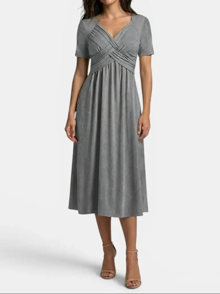Prisca A-Line Midi Dress