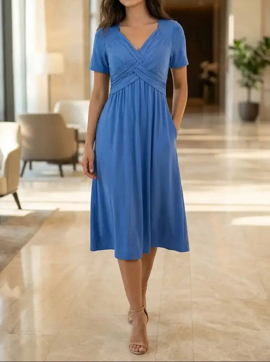 Prisca A-Line Midi Dress