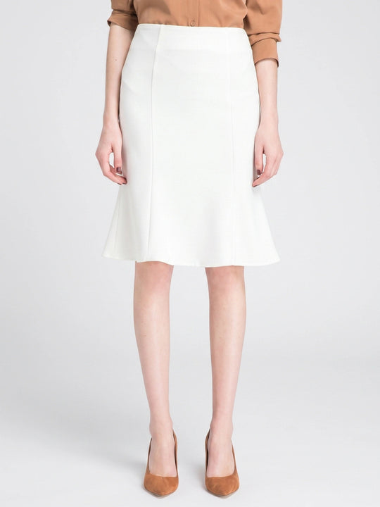 Ciela Woven A-Line Flared Midi Skirt