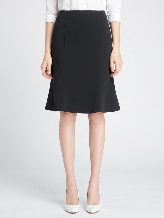Ciela Woven A-Line Flared Midi Skirt