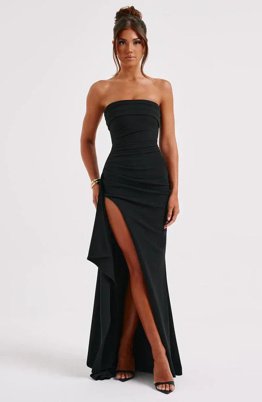 Ines Off Shoulder Twisted Gown